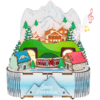 Minijatura uradi sam - "Music Box-Snow Paradise" MB003